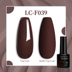 Vibrant LILYCUTE 129 Colors Gel Polish - 7ML Perfection