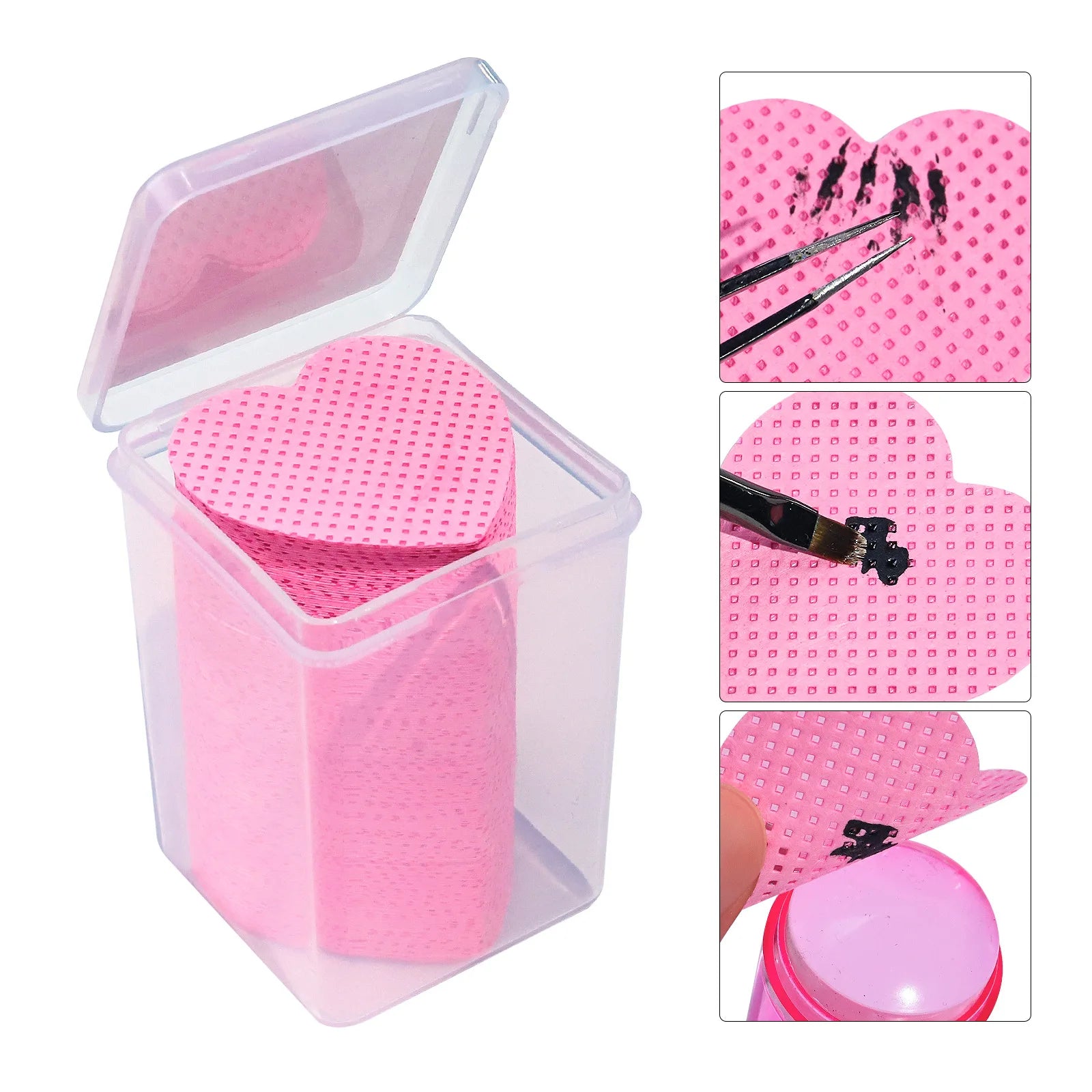 Professional UV Gel Remover Cotton Pads for Manicures