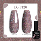Vibrant LILYCUTE 129 Colors Gel Polish - 7ML Perfection