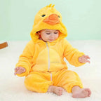 Cozy Unicorn & Dinosaur Baby Rompers for Boys & Girls