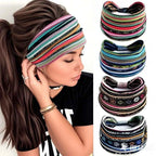 Bohemian Cotton Headscarf for Effortless Style