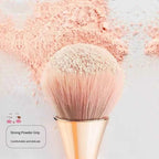 Soft Rose Golden Brush Set: Highlight, Blush & Powder