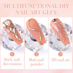 30ml Rhinestone Glue Gel: Elevate Your Nail Art Game