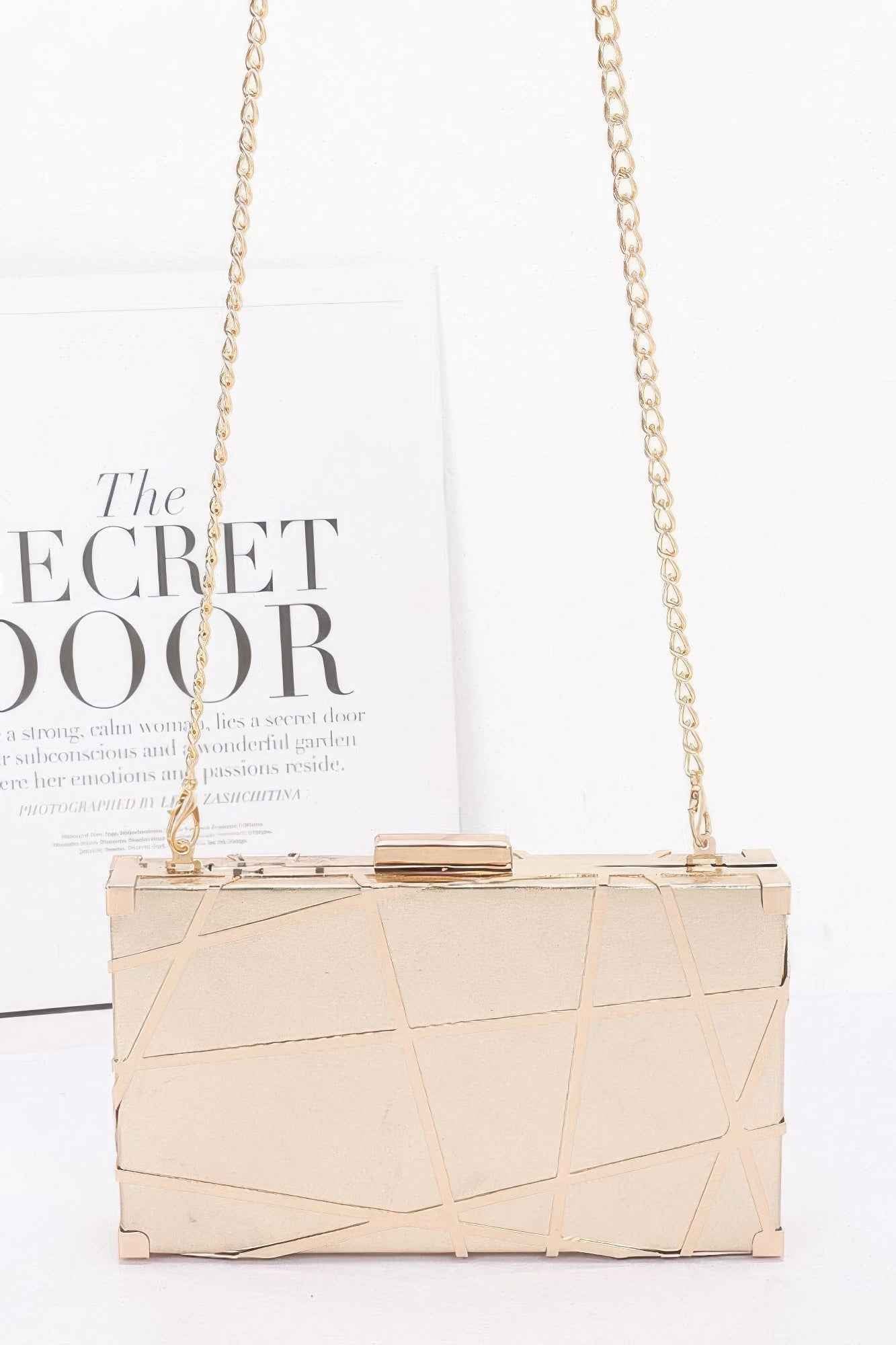 Metal Case Metallic Clutch