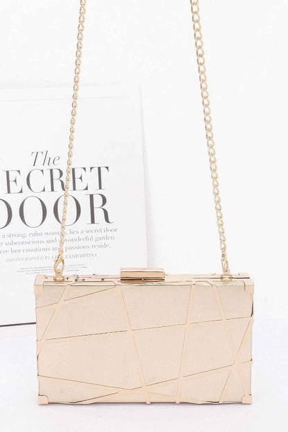 Metal Case Metallic Clutch