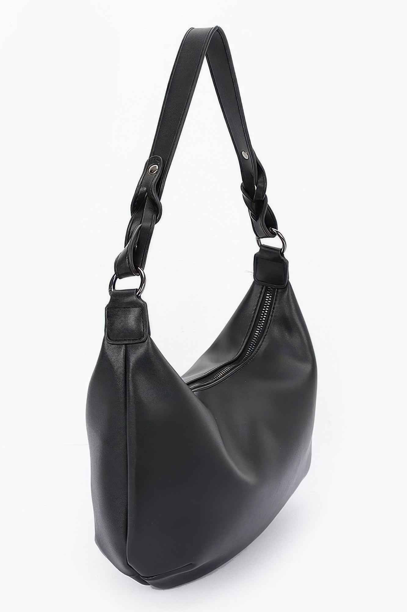 Faux Strap Shoulder Bag