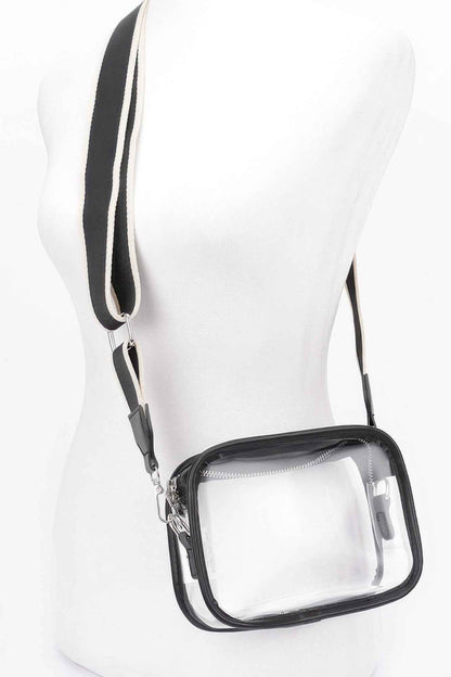Transparent Camera Bag W/ Wide Strap