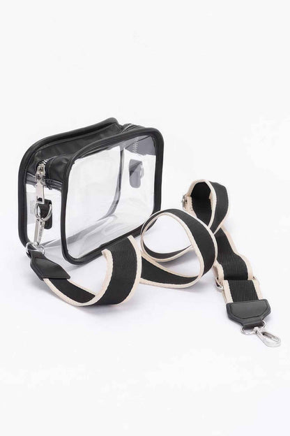Transparent Camera Bag W/ Wide Strap