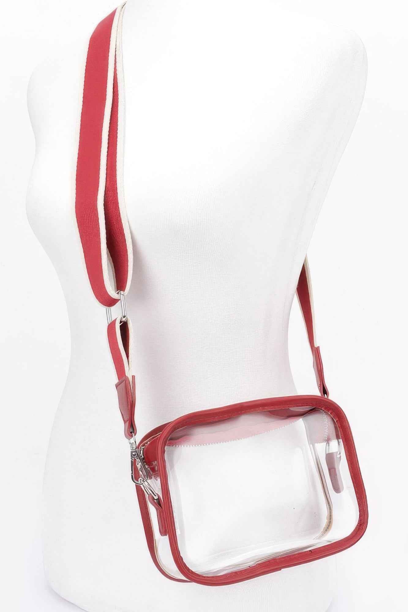 Transparent Camera Bag W/ Wide Strap