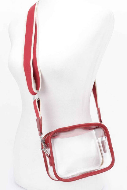 Transparent Camera Bag W/ Wide Strap
