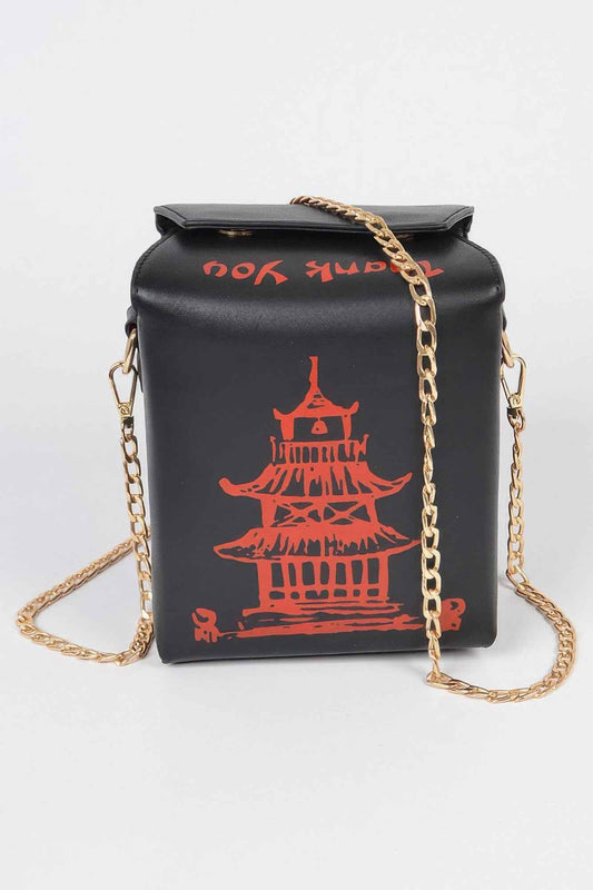 Chinese To Go Box Clutch.