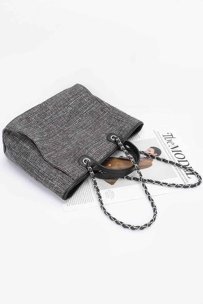 Simple Daily Shoulder Strap Tote Bag