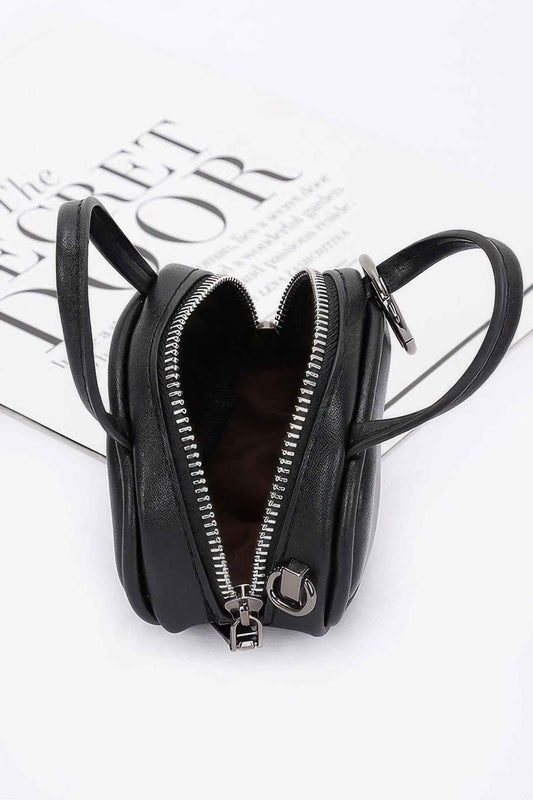 Faux Leather Sport Bag