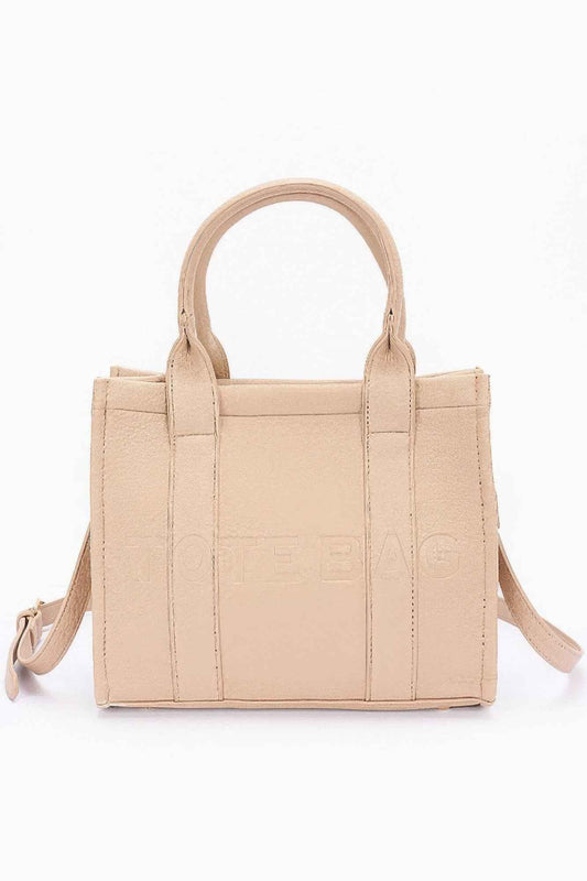 Faux Leather Tote Bag