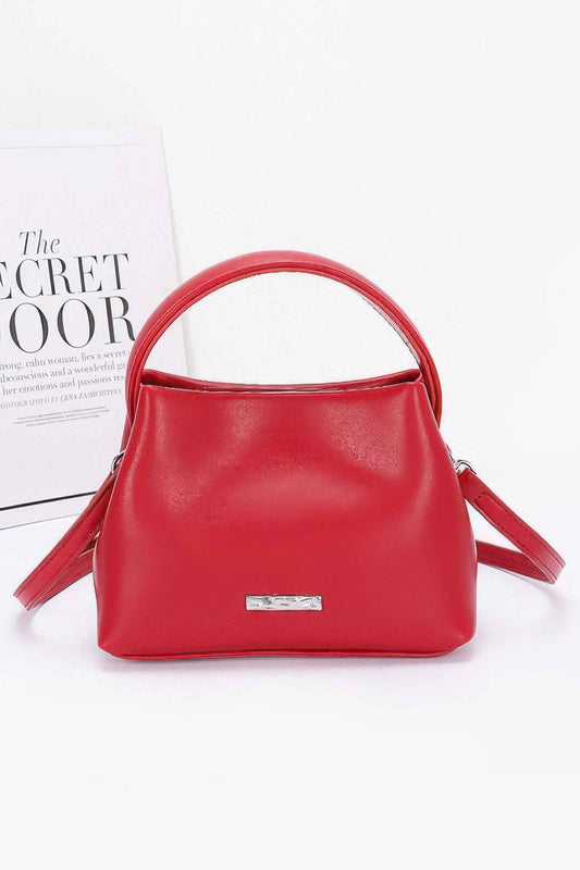 Faux Leather Tote Bag