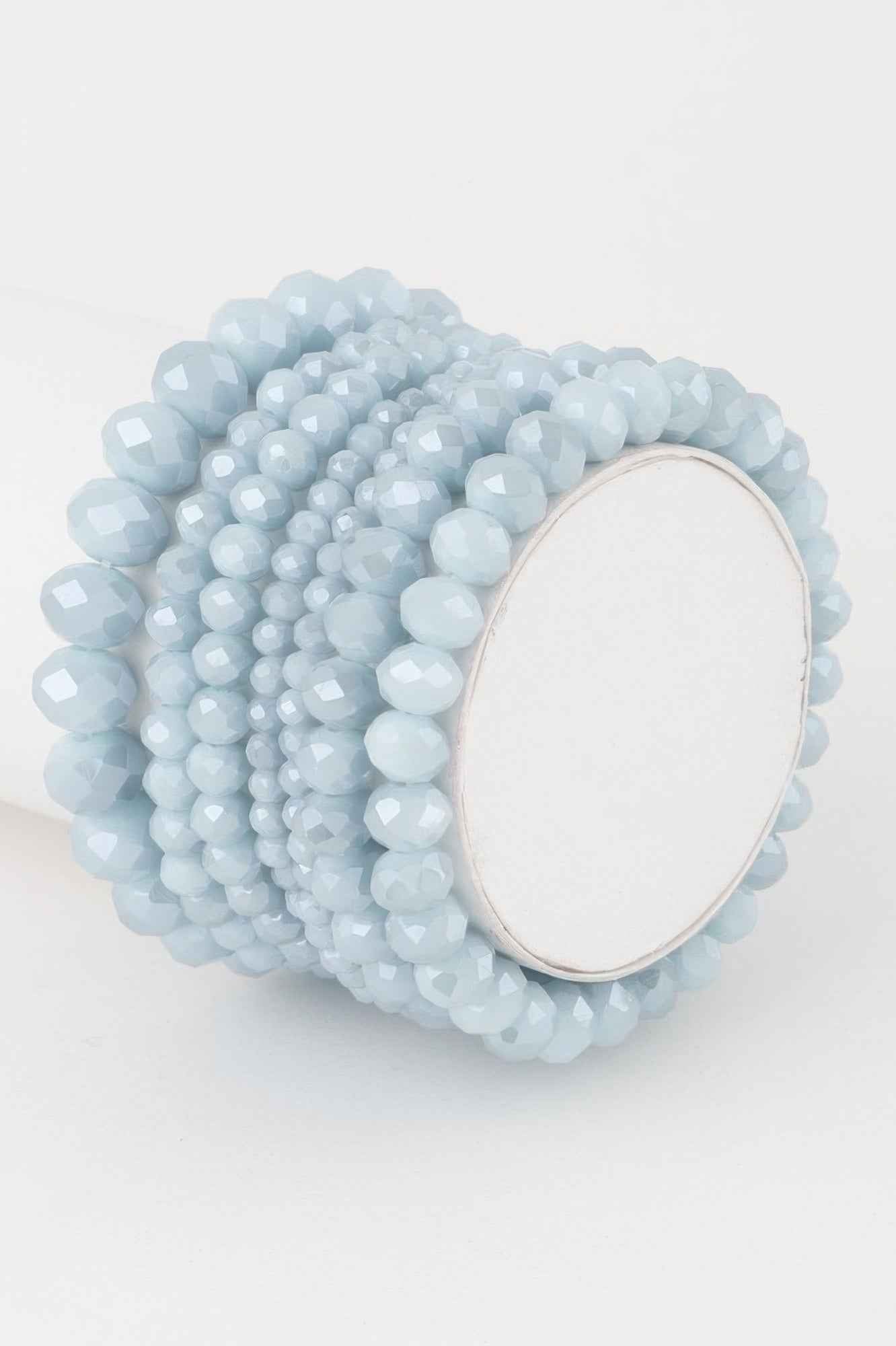 Multi Crystal Beaded Bracelet