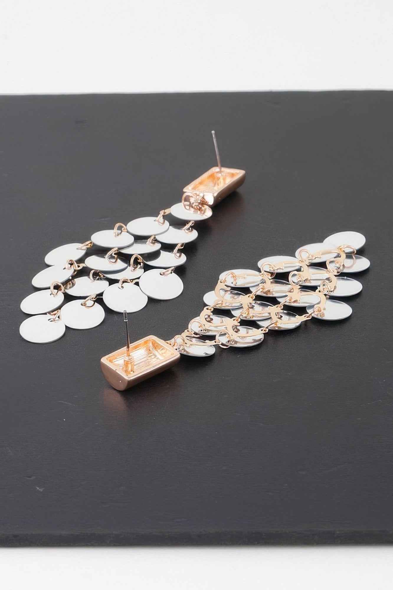 Modern Diamond Sequin Earrings
