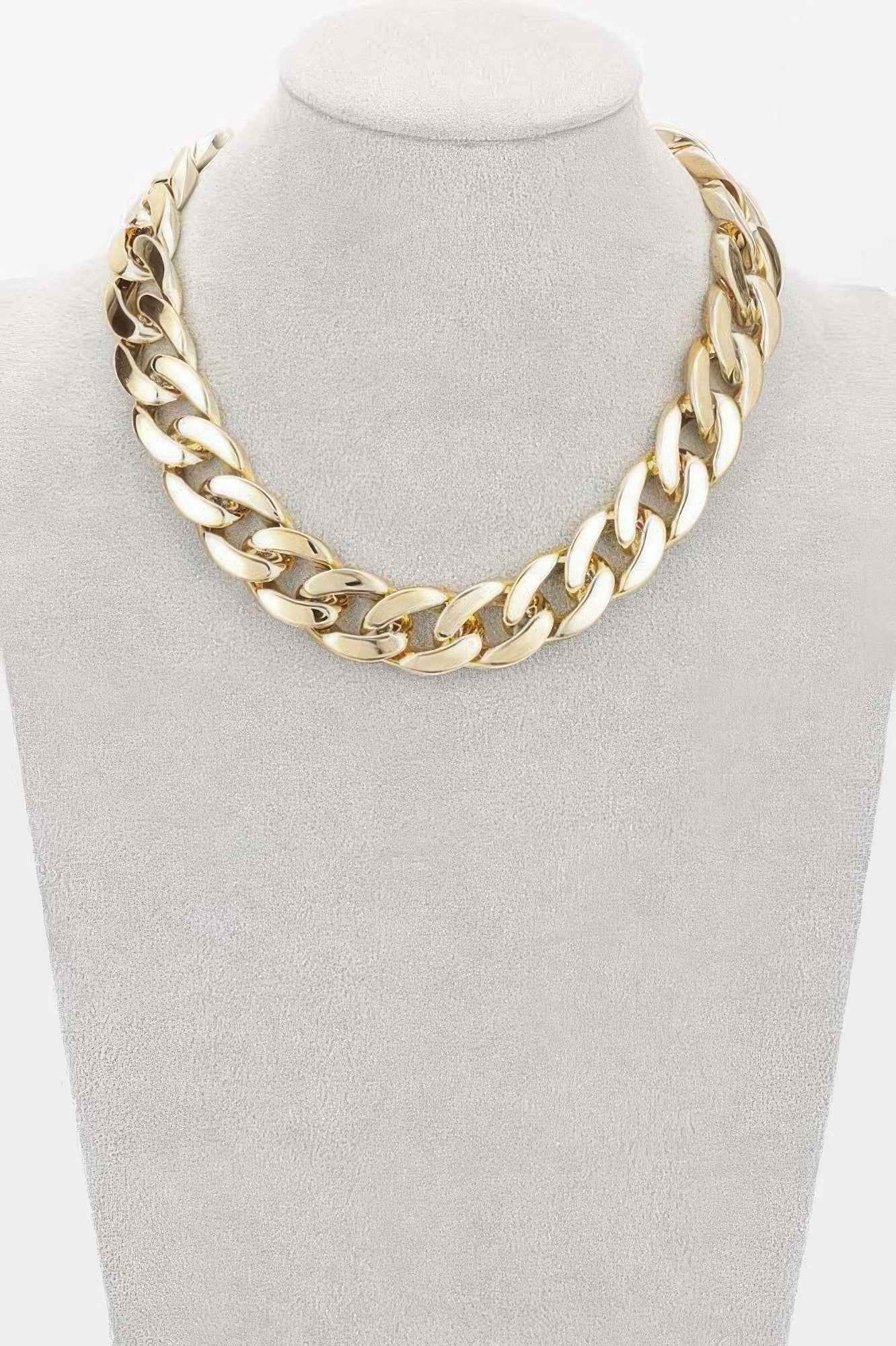Oversized Ccb Chain Necklace