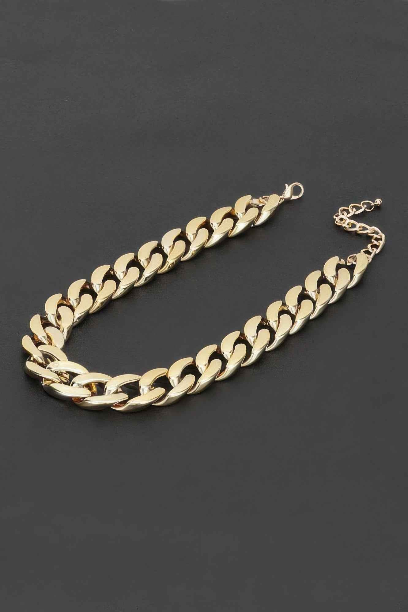 Oversized Ccb Chain Necklace