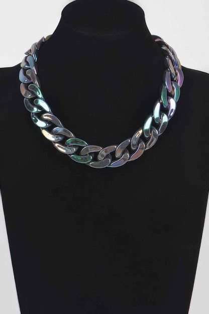 Oversized Ccb Chain Necklace