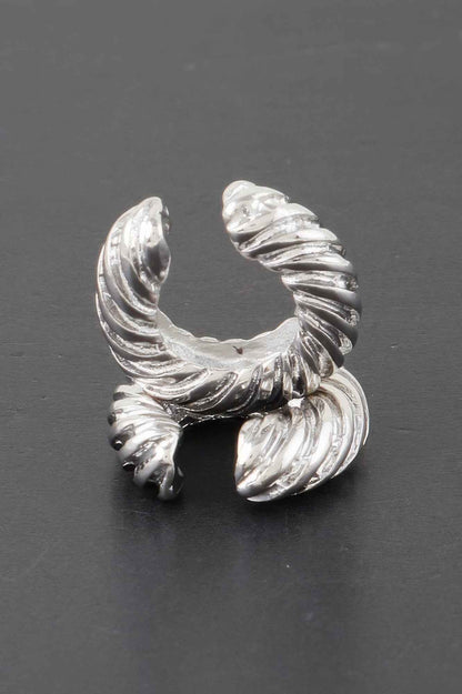 Twisted Rope Hoop Earrings
