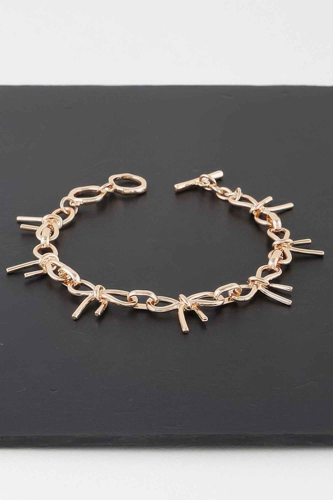 Bow Chain Bracelet