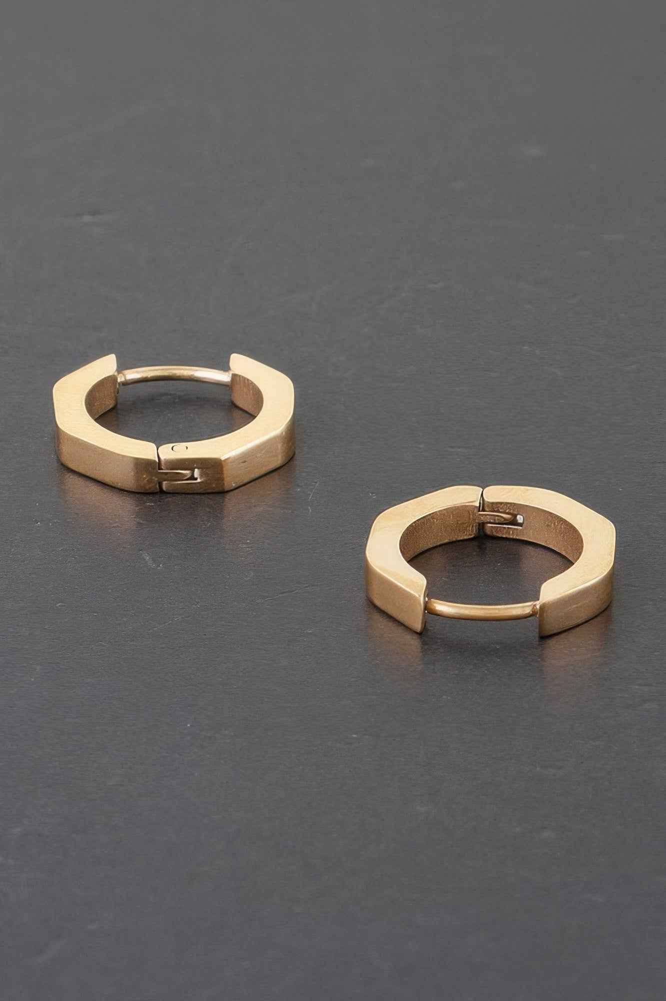 Metal Hoop Earrings