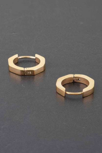 Metal Hoop Earrings