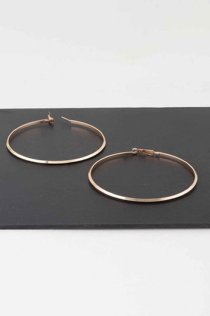 Gilded Loops Earrings