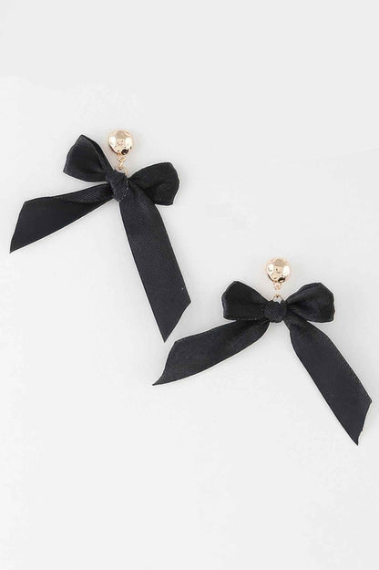 Ribbon Tied Earrings