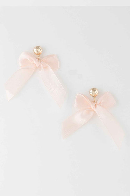 Ribbon Tied Earrings