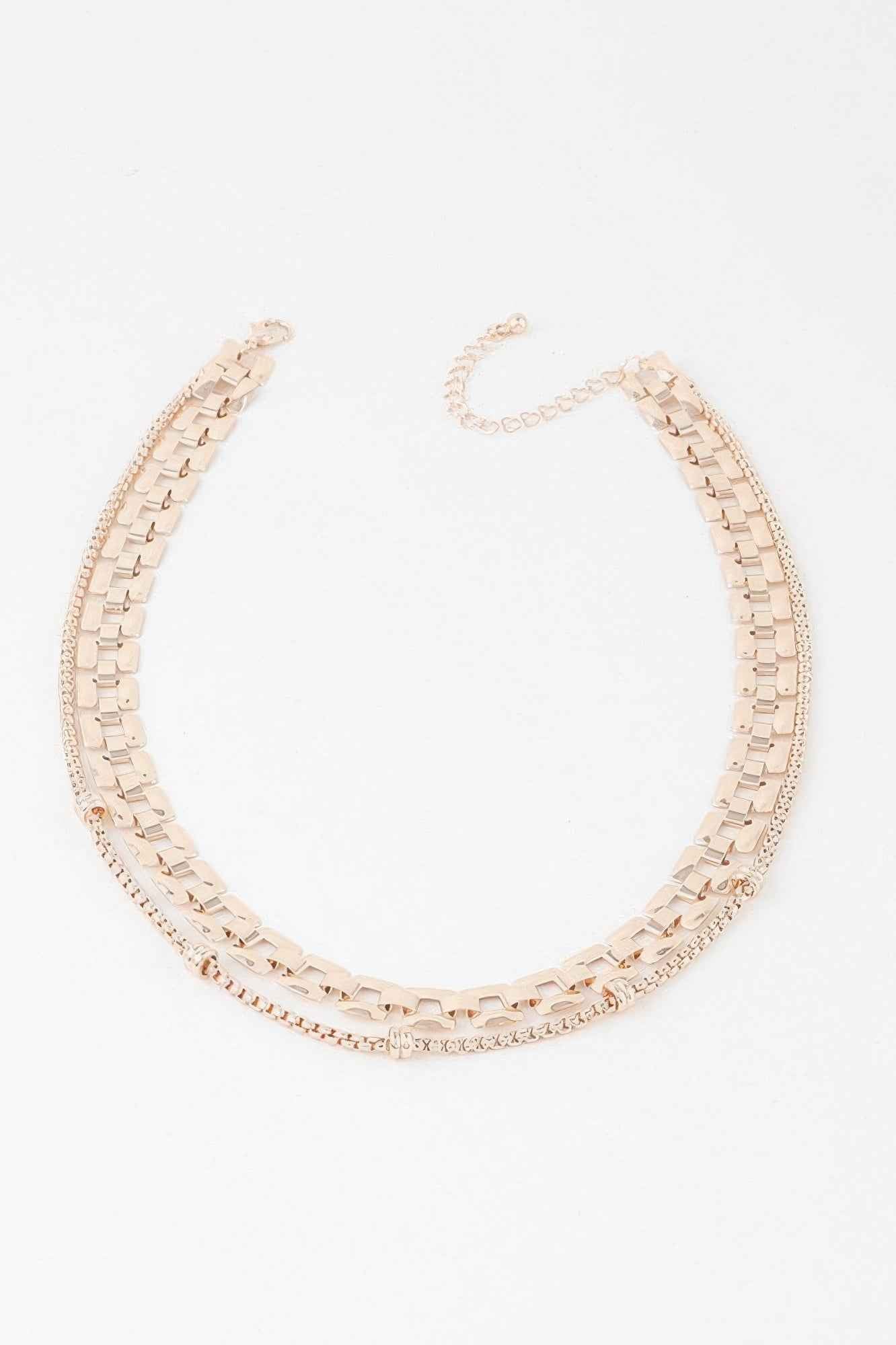 Double Box Chain Necklace