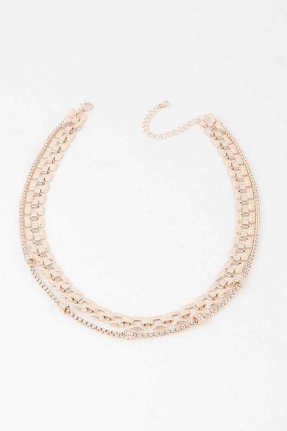 Double Box Chain Necklace