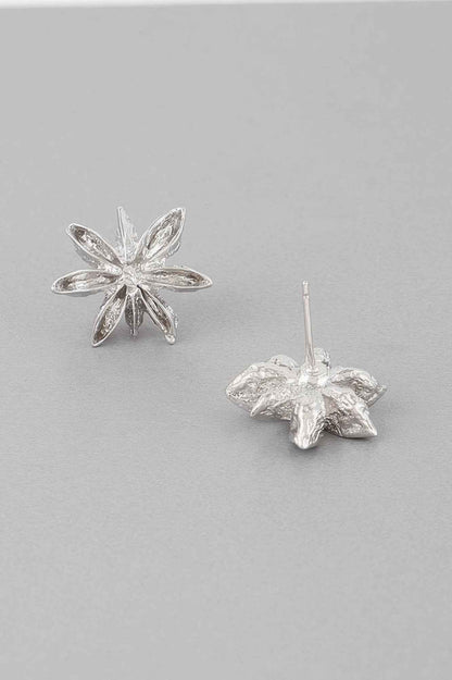 Spice Flower Stud Earrings