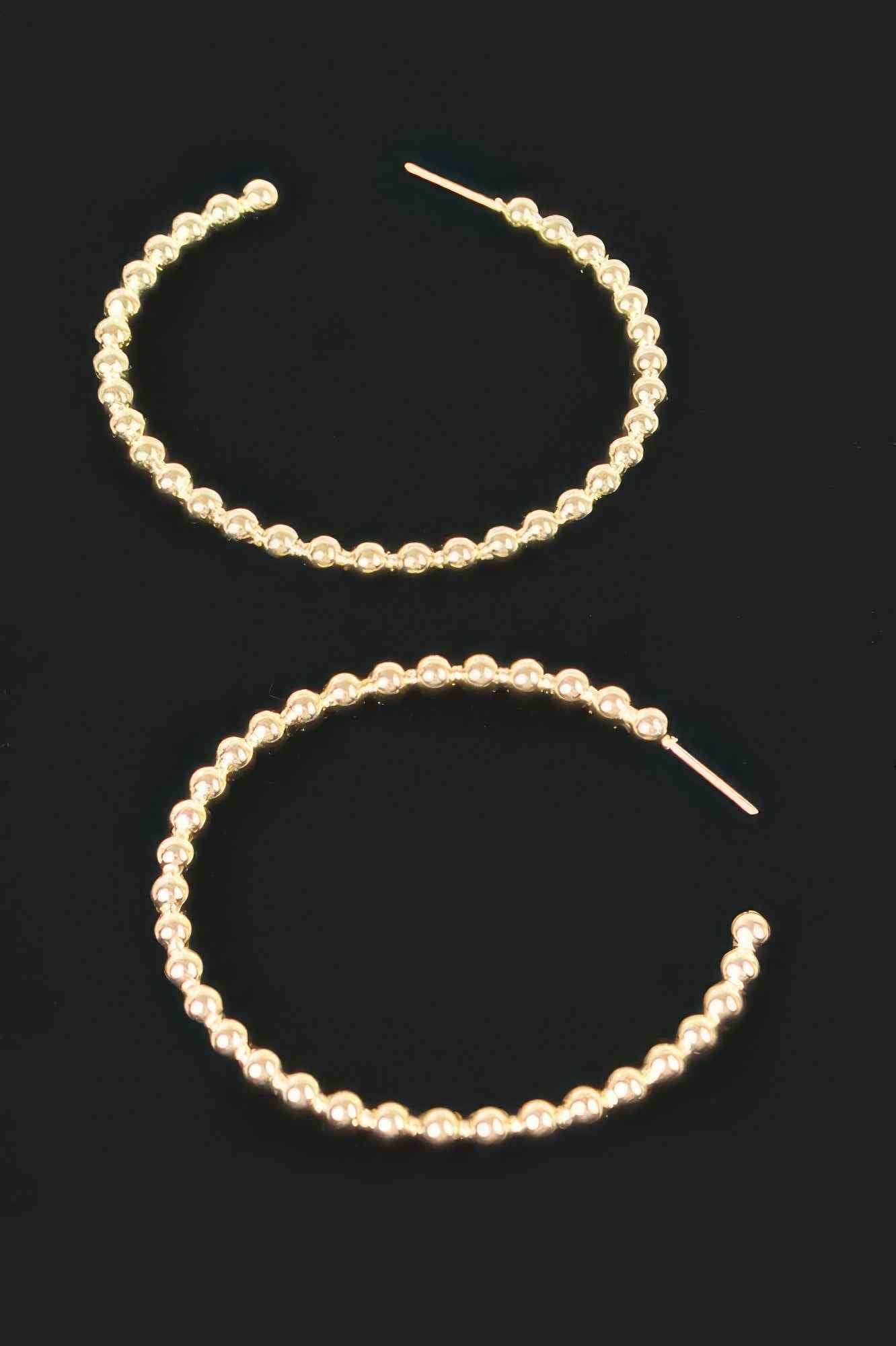 Metal Hoop Earring
