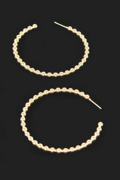 Metal Hoop Earring