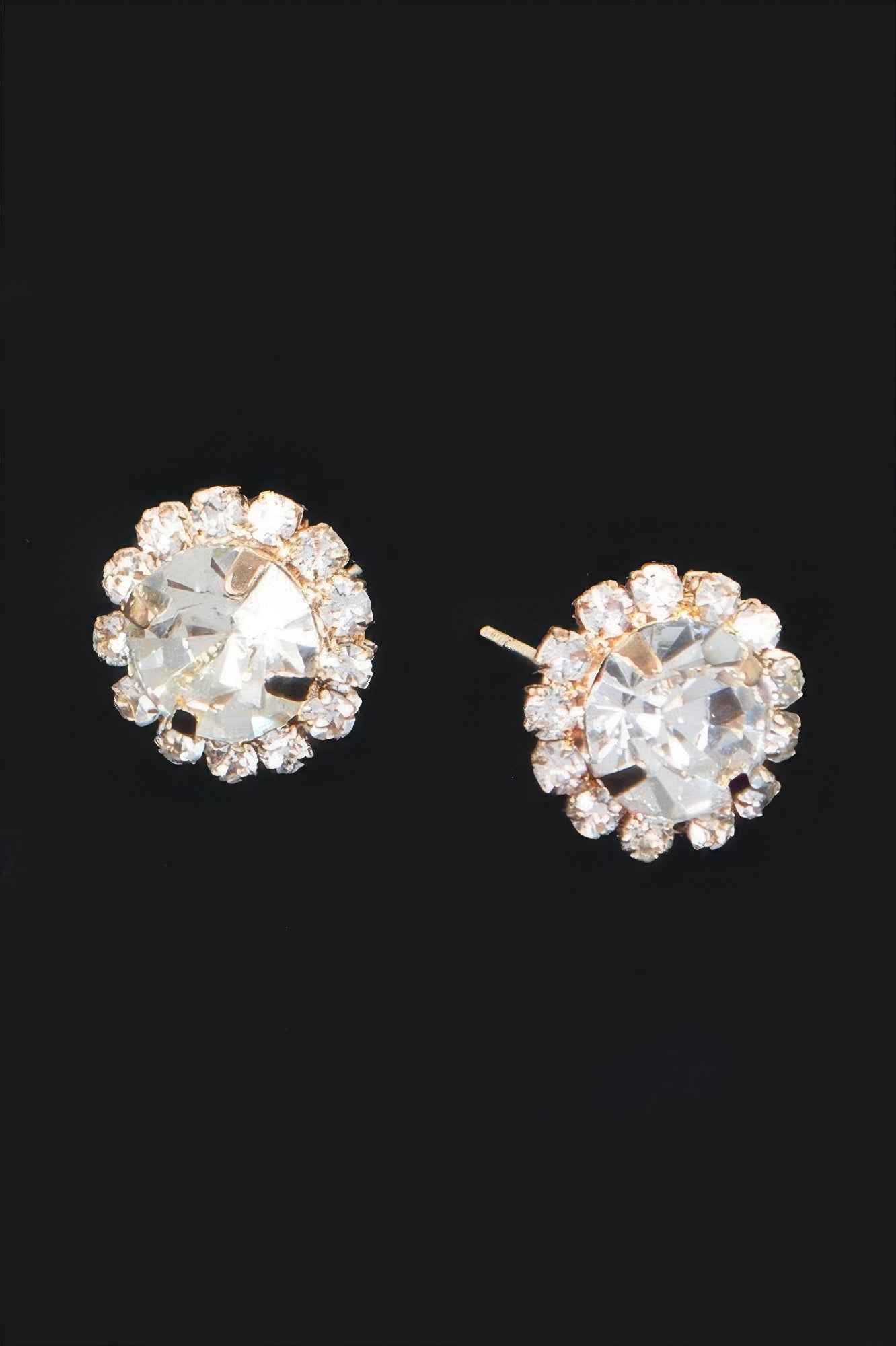 Stone Stud Earring