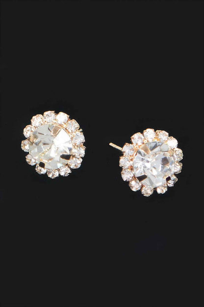 Stone Stud Earring