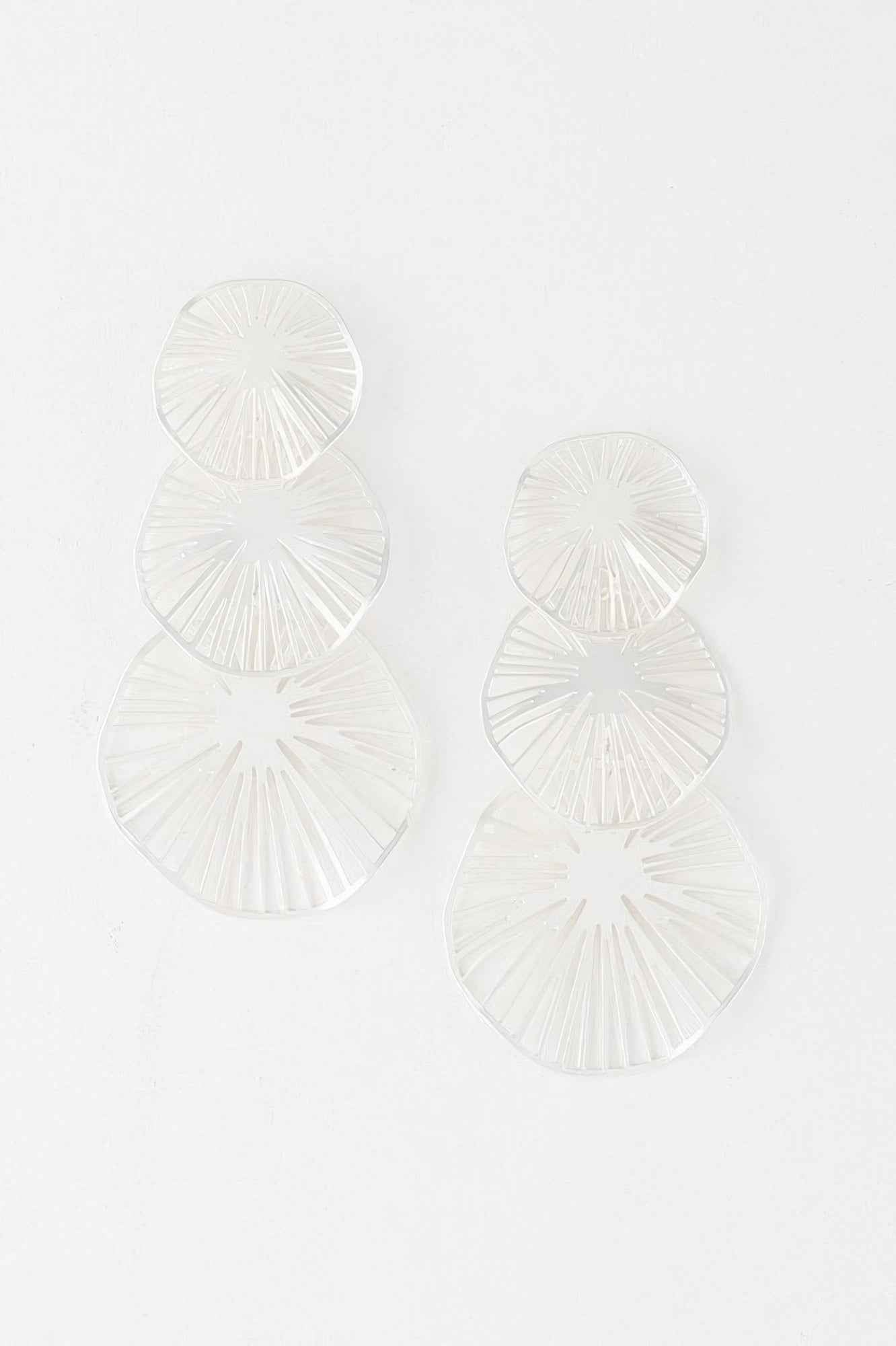 Triple Lemon Drop Earrings