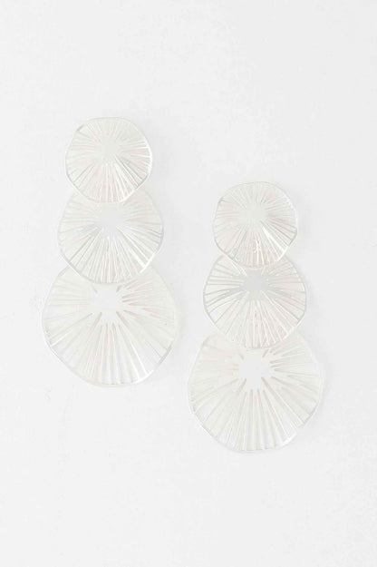 Triple Lemon Drop Earrings