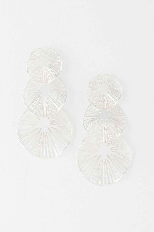 Triple Lemon Drop Earrings