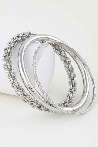 Multi Link Chain Wrap Bracelet