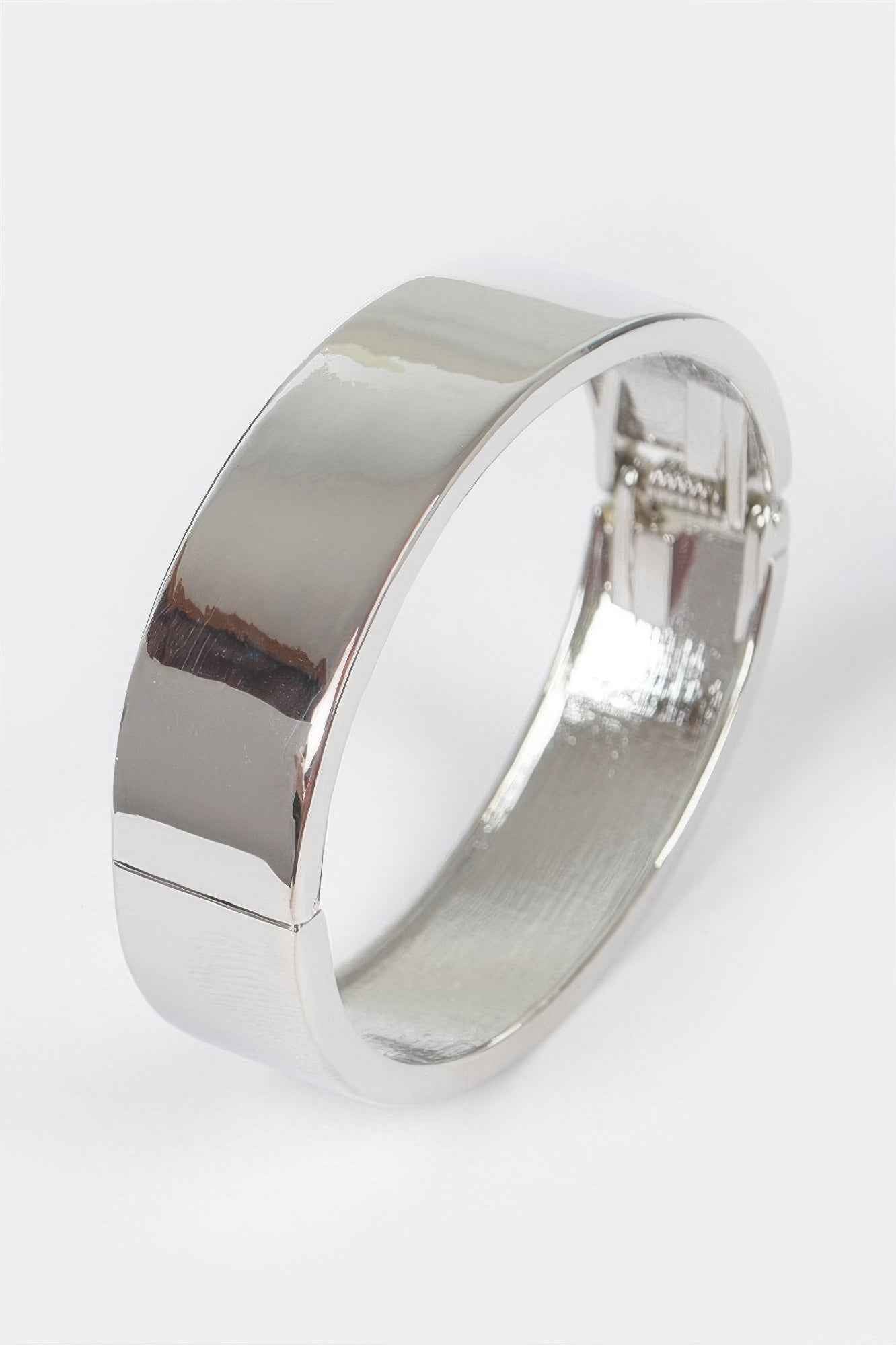Simple Metal Bangle Bracelet