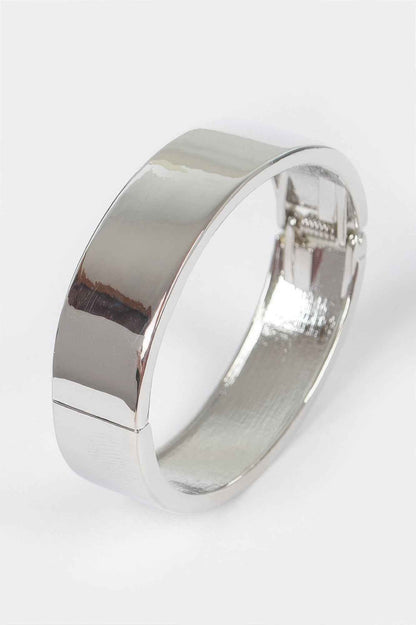 Simple Metal Bangle Bracelet