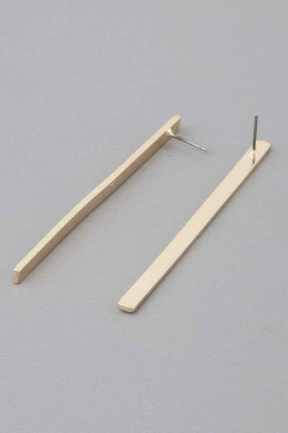 Streak Bar Drop Earrings
