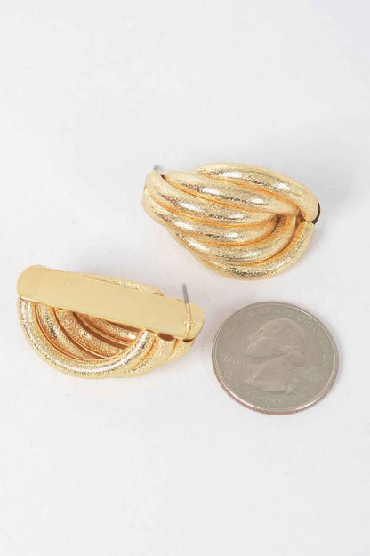 Metal Stud Earring