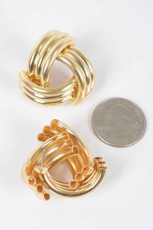 Metal Stud Earring