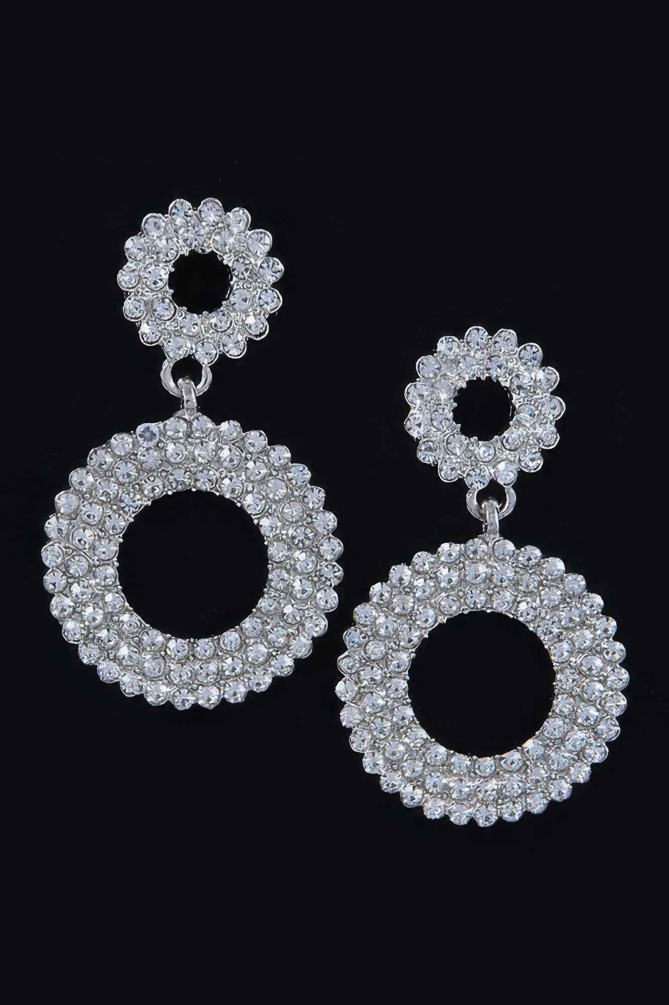 Rhinestone Dangle Earring