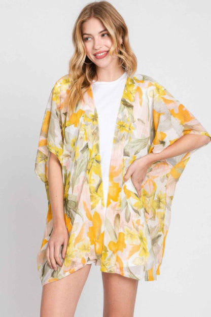 Floral Print Cover-up