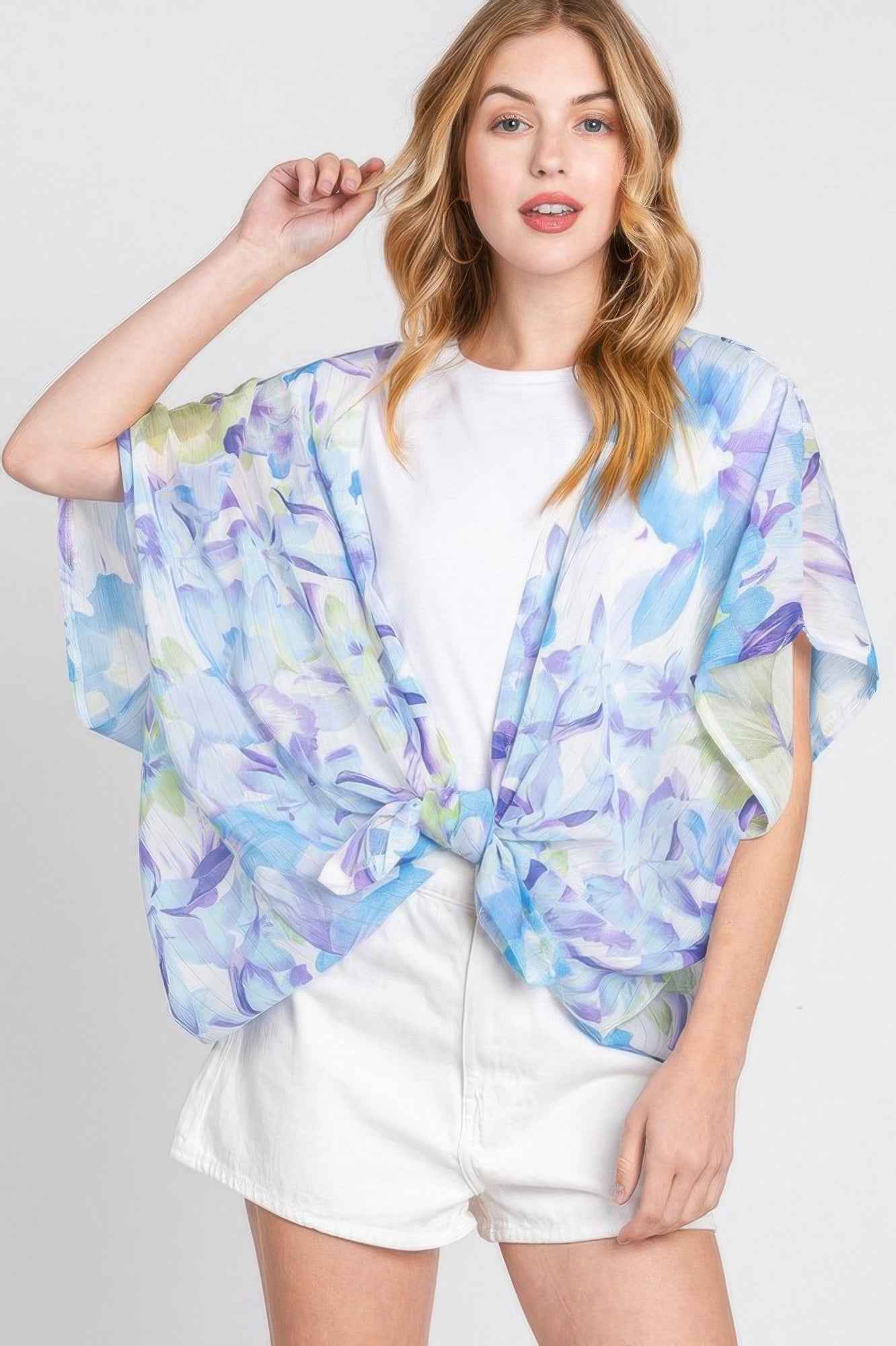 Floral Print Cover-up